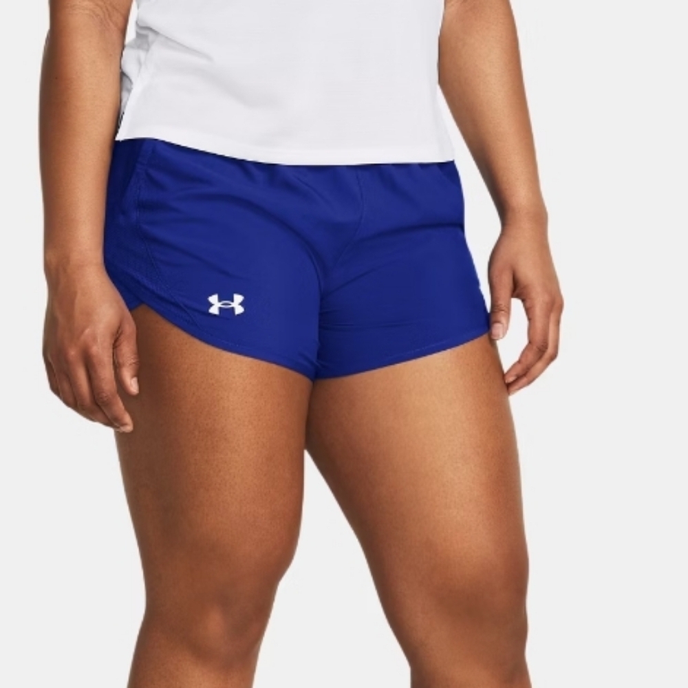 Under Armour Women's Blue Athletic Shorts - Picture 1 of 13